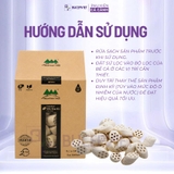 Hộp 5 lít sứ lọc Mountain Tree Nitro Ring II - Dạng củ sen cắt lát, tăng diện tích trú ngụ cho vi sinh, hỗ trợ lọc nước bể cá