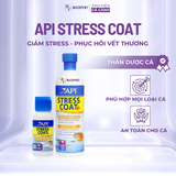 Stress Coat API - Giảm stress, dưỡng cá khỏe, phục hồi chất nhờn, chống tuột nhớt, Khử độc nước hồ cá