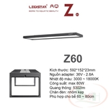 Đèn thuỷ sinh cao cấp LEDSTAR AQ-Z WRGB - Đem lại màu sắc chân thực cho bể,quang phổ giúp cây lên màu rực rỡ và chi tiết