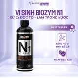 Vi sinh Biozym N1 Nitrifying Bacteria 500ml/1000ml - Hỗ trợ xử lý Amoniac, Nitrit, làm trong nước hồ cá thủy sinh, bể cá cảnh