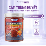 Cám trùng huyết AquaLux Blood Worm - Thức ăn cá cảnh lên màu nhanh, hạt chìm dần, dinh dưỡng cao tăng trưởng toàn diện