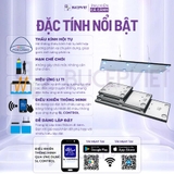Đèn LED Skylight Hyperspot F 60W-120W - Đèn WRGB toàn phổ điều khiển WiFi, gom sáng mạnh, tăng màu cây thủy sinh và cá cảnh