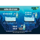 Men vi sinh Koika OBIO 4 trong 1 - Làm trong nước, khử độc, khử tanh, tăng tốc tiêu hóa cho cá cảnh