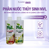 Phân nước thủy sinh NVL 100ml-500ml - Cung cấp đa lượng vi lượng, hỗ trợ cây phát triển khỏe mạnh, an toàn cá tép