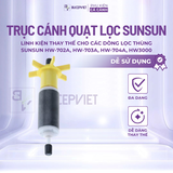 Trục cánh quạt máy bơm cho lọc SUNSUN HW - Trục gốm thay thế chính hãng cho lọc thùng, dễ dàng lắp đặt và sử dụng