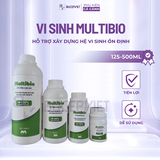 Vi sinh MultiBio 125ml-500ml - Xử lý NH3 NO2, làm trong nước, khử mùi hôi, khởi tạo hệ vi sinh hồ cá thủy sinh
