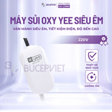 Máy sủi oxy Yee 1 vòi, 2 vòi - Siêu êm chống ồn cho bể cá, tăng oxy hiệu quả, phù hợp phòng ngủ