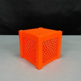 Hộp đựng vật liệu lọc PVC 12x12x11cm - Hộp chứa vật liệu lọc hồ cá, dễ sắp xếp, bền chắc, nhiều màu sắc