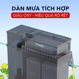 Lọc thác Baoyu LX thế hệ mới - Có tách phân, giàn mưa, khoang chứa vật liệu lọc cơ động