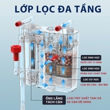 Lọc treo tách phân Baoyu LX (280, 380, 480) SIÊU KHỎE cho bể cá thủy sinh