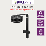 Đèn Bể Cá Tròn COCO FA Series (50-75-100w), mắt led COB màu tự nhiên, nịnh màu cá, tạo hiếu ứng sóng nước