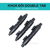 Van khóa đôi Sunsun Double Tap FI12-12/FI16-12 - Điều chỉnh lưu lượng nước, tháo lắp nhanh cho lọc thùng hồ cá