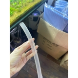 Dây ống silicon trắng đục Fi12/Fi16/Fi20 1m - Mềm dẻo, chống gập, dùng cho In Out và hệ thống lọc hồ cá