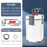 Lọc thùng cao cấp JINWA - Siêu mạnh, tích hợp lọc váng xoay, thổi oxy, bơm mạnh mẽ êm ái, tiết kiệm điện