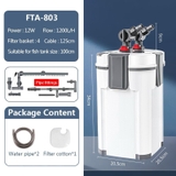 Lọc thùng cao cấp JINWA - Siêu mạnh, tích hợp lọc váng xoay, thổi oxy, bơm mạnh mẽ êm ái, tiết kiệm điện