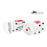 Máy bơm Baoyu BY-F điều khiển 12 chế độ - Tiết kiệm điện, bơm hồ cá hồ koi lọc tràn có phụ kiện hút đáy