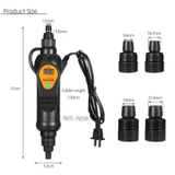 Máy sưởi ngoài Sunsun EH 300W-500W - Gắn lọc thùng, hiển thị LED, tiết kiệm diện tích, giữ nhiệt ổn định hồ cá