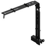 Giá treo đèn thuỷ sinh nhôm, Giá treo đèn hợp kim nhôm chân dẹt, Chân Treo Đèn Bể Cá màu đen