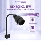 Đèn rọi KZJ 15W LED bể cá - Điều chỉnh tiêu cự, 3 chế độ màu, tạo hiệu ứng suối nắng cho hồ Biotope