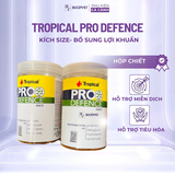 Thức ăn cá Tropical Pro Defence chiết 100g/300g/500g size S-M - Tăng size nhanh, tăng miễn dịch, hỗ trợ tiêu hóa với lợi khuẩn
