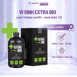 Men vi sinh Extra Bio 125ml-1000ml - Làm trong nước, xử lý NH3 H2S hiệu quả, ổn định hệ vi sinh hồ cá