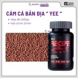 Cám cá bản địa Yee Recipe 300g hạt 2mm chính hãng - Hỗ trợ lên màu đỏ xanh, tăng size cá Blue Mahseer Pami