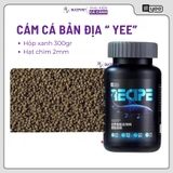 Cám cá bản địa Yee Recipe 300g hạt 2mm chính hãng - Hỗ trợ lên màu đỏ xanh, tăng size cá Blue Mahseer Pami