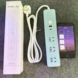 Ổ điện thông minh Wi-Fi hãng DELIXI, điều khiển qua app Tuya,hẹn giờ độc lập, cổng C 20W + 3 ổ 220V