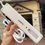 Ổ điện thông minh Wi-Fi hãng DELIXI, điều khiển qua app Tuya,hẹn giờ độc lập, cổng C 20W + 3 ổ 220V
