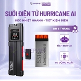 Sưởi bể cá điện tử HURRICANE AI KK-668- Tích hợp hệ thống AI kiểm soát nhiệt độ tự ngắt khi cạn nước