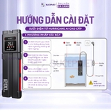 Sưởi bể cá điện tử HURRICANE AI KK-668- Tích hợp hệ thống AI kiểm soát nhiệt độ tự ngắt khi cạn nước