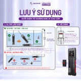 Sưởi bể cá điện tử HURRICANE AI KK-668- Tích hợp hệ thống AI kiểm soát nhiệt độ tự ngắt khi cạn nước