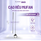 Công cụ cạo rêu inox Mufan 45cm-65cm - Xử lý rêu bám kính bể cá hiệu quả, inox 304 chống gỉ