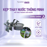 Kẹp thay nước thông minh cho bể cá - Không cần giữ vòi, không xáo trộn nền hồ thủy sinh