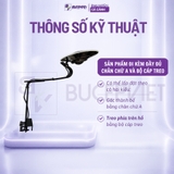 Đèn UFO Aquatic WRGB 80W - Đèn LED WRGB toàn phổ điều khiển App, tăng màu cá, hỗ trợ cây thủy sinh