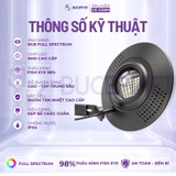 Đèn UFO Aquatic WRGB 80W - Đèn LED WRGB toàn phổ điều khiển App, tăng màu cá, hỗ trợ cây thủy sinh