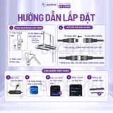 Đèn LED Solar RGB II ADA 180W - Đèn WRGB toàn phổ điều khiển App, tăng màu cây thủy sinh bể cá cảnh