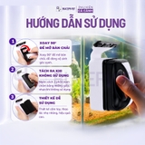 Cọ nam châm vệ sinh bể YEE CLS-009/CLS-110 - Làm sạch rêu tảo hồ cá, lực hút mạnh, chống trầy kính