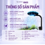 Đèn rọi kẹp UFO Mini hồ cá 5W USB - Điều chỉnh độ sáng, xoay 360 độ, chiếu sáng hồ cá mini cá cảnh