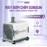 Máy bơm chìm Sunsun XQP 6W-40W - Điều chỉnh lưu lượng, bền bỉ, tiết kiệm điện cho bể cá thủy sinh