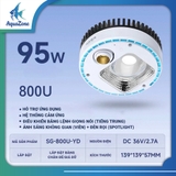 Đèn Netlea Aquatime AT900WS  - Đèn LED bể cá, thủy sinh tùy chỉnh qua App, ánh sáng tự nhiên (KÈM GIÁ TREO)