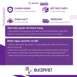 Máy sủi oxy nhỏ HURRICANE siêu êm chống nước IPX7, tự chạy khi mất điện, hỗ trợ sạc từ tính