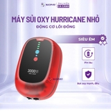 Máy sủi oxy nhỏ HURRICANE siêu êm chống nước IPX7, tự chạy khi mất điện, hỗ trợ sạc từ tính