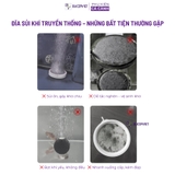 Đĩa sủi oxy Hurricane bọt khí mịn, cấp oxy đều cho bể cá - Bọt khí đều, không tắc nghẽn.
