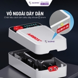 Máy sủi oxy tích điện AirBox+ Aqua Smith - IPX6 chống nước, tích điện lâu, siêu êm, tự động chạy khi mất điện, thẩm mỹ.