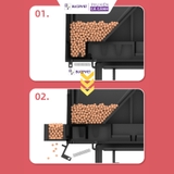 Máy cho cá ăn tự động Aqua Smith 320A – Cho ăn đúng giờ, chống ẩm 3 lớp, hẹn giờ 3 chế độ, dùng PIN