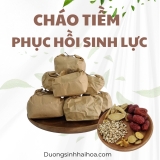CHÁO TIỀM PHỤC HỒI SINH LỰC ( SET 6 GÓI )
