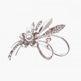 Nhẫn Đá quý tự nhiên Citrine 6mm flower