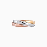 Trang sức nhẫn bạc nữ mạ vàng 18K đính kim cương