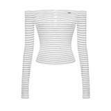 DKMV Blaire Top - Xám trắng